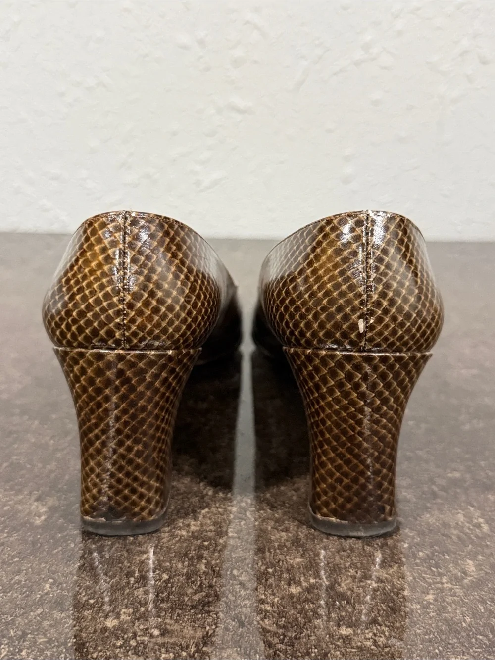 CHRISTIAN‎ DIOR Vintage Heels Size 7 1/2 Made in France